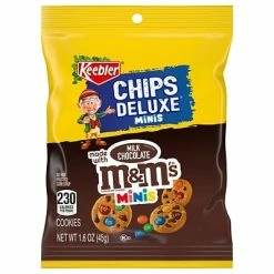 Outlet ❤️ Keebler M&M's Chips Deluxe Minis Cookies, 30/Pack 🤩 -Granola Bars Online Shop unnamed file 254