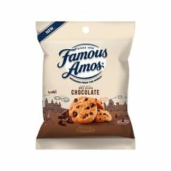 Promo 😉 Snacks & Granola Bars Ferrara Famous Amos Wonders From The World Cookies, Belgian Chocolate, 1 Oz., 30/Carton (06100) 🧨