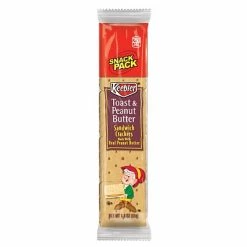 Hot Sale 🛒 Keebler Crackers, Toast & Peanut Butter, 1.8 Oz., 12/Pack (21166) 💯
