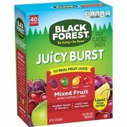 Deals 😀 Snacks Black Forest® Fruit Medleys Mixed Pouch, Pack Of 40 (FER47149) 😉