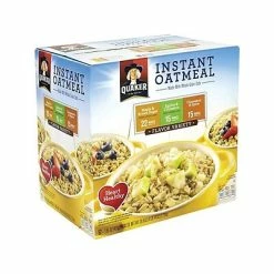 Cheap 🎁 Breakfast & Cereal Quaker Oatmeal, Variety, 1.51 Oz., 52/Box (220-00482) 🥰