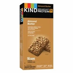 Hot Sale 🥰 Snack Bars KIND Breakfast Protein Bar, Almond Butter, 1.76 Oz., 8/Box (PHW25953) 💯 -Granola Bars Online Shop unnamed file 328