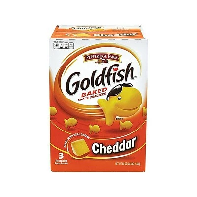 Cheapest ✔️ Pepperidge Farm Goldfish Crackers, Cheddar, 58 Oz., 3 Bags/Box (220-00430) 🥰 5 Cheapest ✔️ Pepperidge Farm Goldfish Crackers, Cheddar, 58 Oz., 3 Bags/Box (220-00430) 🥰 - Image 3
