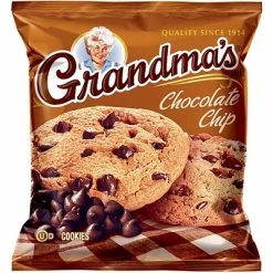 New 🎁 Grandma's® Homestyle Chocolate Chip Cookies; 2.5 Oz. Bags, 60 Bags/Box 🌟