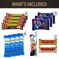 Best Sale ⌛ Snacks Break Box Pros Healthy Snack Mix, Assorted, 23/Pack (700-00001) 🥰 -Granola Bars Online Shop unnamed file 365