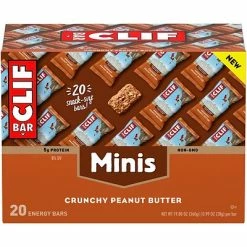 Deals 🌟 Snack Bars Clif Bar Crunchy Peanut Butter Minis,1.0 Oz., 20/Box (CCC36412) ❤️