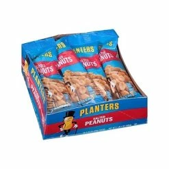 Wholesale 🤩 Dried Fruit, Nuts & Trail Mix Planters Nuts, Salted Peanut, 1.75 Oz., 12/Box (77080) 🤩