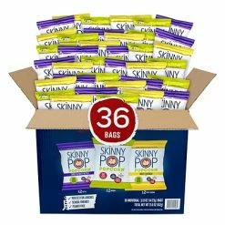 Hot Sale ⌛ Popcorn Skinny Pop Variety Snack Pack, 36/Pack (220-01049) ❤️