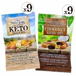 Best Sale 🥰 Snacks & Granola Bars Nature's Garden Keto Variety Snack Pack, Keto Snack Mix And Keto Choconut, 1oz, 18 Ct 🥰 -Granola Bars Online Shop unnamed file 406