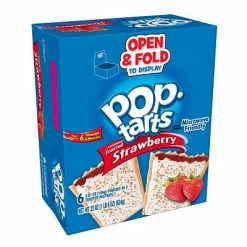 Best Sale ✨ Breakfast & Cereal Kellog's Pop-Tarts, Frosted Strawberry, 3.67 Oz., 6/Box (31732) ⌛ -Granola Bars Online Shop unnamed file 431