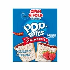 Best Sale ✨ Breakfast & Cereal Kellog's Pop-Tarts, Frosted Strawberry, 3.67 Oz., 6/Box (31732) ⌛ -Granola Bars Online Shop unnamed file 432