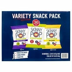 Hot Sale ⌛ Popcorn Skinny Pop Variety Snack Pack, 36/Pack (220-01049) ❤️ -Granola Bars Online Shop unnamed file 44