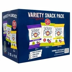 Hot Sale ⌛ Popcorn Skinny Pop Variety Snack Pack, 36/Pack (220-01049) ❤️ -Granola Bars Online Shop unnamed file 45