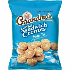 Top 10 🥰 Grandma's® Mini Vanilla Creme Cookies; 60 Bags/Box 🥰