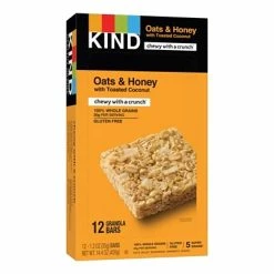 Brand new 🎉 Snack Bars KIND Bar, Healthy Grains, Oats & Honey Toasted Coconut, 1.2 Oz., 12/Box (PHW18080) 💯 -Granola Bars Online Shop unnamed file 485
