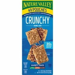 Cheap ✔️ Snack Bars Nature Valley Bars, Variety, 1.5 Oz., 49 Packs/Box (44136) 👏