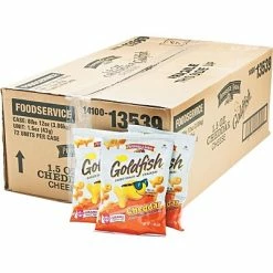 Buy ✔️ Pepperidge Farm Goldfish Crackers, Cheddar, 1.5 Oz., 72/Carton (13539) 🔥 -Granola Bars Online Shop unnamed file 5