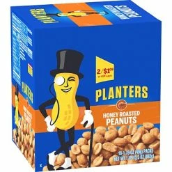 Deals ⌛ Dried Fruit, Nuts & Trail Mix Planters® Honey Roasted Peanuts, 1.75 Oz. Bags, 18/Box (07566) 💯 -Granola Bars Online Shop unnamed file 539