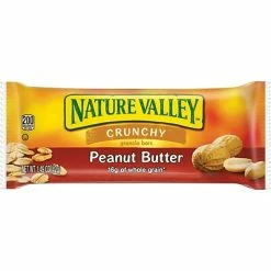 Promo 😍 Snack Bars Nature Valley Crunchy Granola Bars, Peanut Butter, 1.5 Oz., 28/Box (2384) 😍