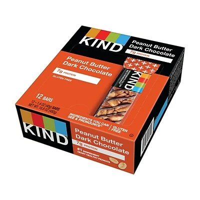 Budget ๐ Snack Bars KIND Bar, Peanut Butter Dark Chocolate, 1.4 Oz., 12/Box (PHW25796) ๐ 6 Budget ๐ Snack Bars KIND Bar, Peanut Butter Dark Chocolate, 1.4 Oz., 12/Box (PHW25796) ๐ - Image 4