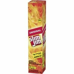 Best Sale 👍 Meat And Jerky Slim Jim Original Smoked Snack Stick, 0.97 Oz, 24 Count 🛒 -Granola Bars Online Shop unnamed file 638