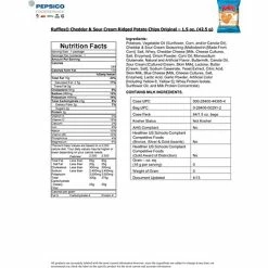 Budget ⭐ Ruffles® Cheddar & Sour Cream Potato Chips; 1.5 Oz. Bags, 64 Bags/Box ⌛ -Granola Bars Online Shop unnamed file 662