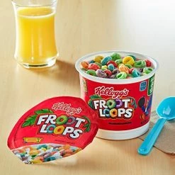 Deals 🎁 Breakfast & Cereal Kellogg's® Breakfast Cereals, Froot Loops®, 1.5-oz., 6/Box 🥰