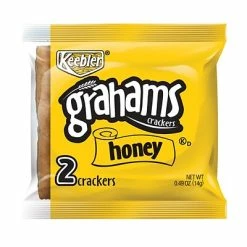 Wholesale 👍 Keebler Honey Grahams Crackers .49 Oz. Bags, Pack Of 200 (802690) 👏