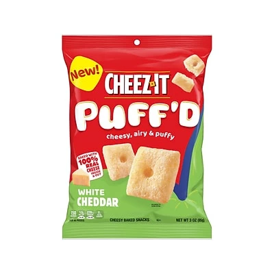 Best Sale ๐งจ Cheez-It Puff'd Snack Crackers, White Cheddar, 3 Oz., 6/Carton (2410000024) โ 3 Best Sale ๐งจ Cheez-It Puff'd Snack Crackers, White Cheddar, 3 Oz., 6/Carton (2410000024) โ