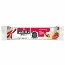 Discount 🎉 Snack Bars Kellogs Special K Protein Bars, Strawberry, 1.59 Oz., 8/Box (29185) 😉