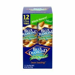 Discount 🥰 Dried Fruit, Nuts & Trail Mix Blue Diamond Whole Natural Almonds, 1.5 Oz., 12/Pack (209-02634) ⌛ -Granola Bars Online Shop unnamed file 782