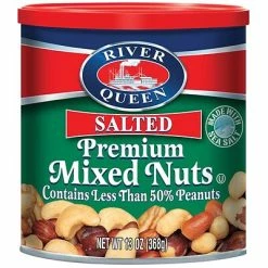 New ✔️ Dried Fruit, Nuts & Trail Mix River Queen Premium Mixed Nuts, 13 Oz., 😉