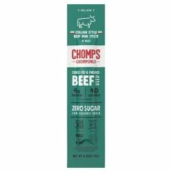 Buy ✔️ Meat And Jerky Chomps Beef Italian Style, Snack Sticks, 24/Box (ZHO00481) 💯