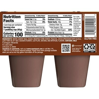 Coupon π₯ Hunt's Snacks Snack Pack Chocolate Pudding, 3.5 Oz., 48 Cups π₯° 6 Coupon π₯ Hunt's Snacks Snack Pack Chocolate Pudding, 3.5 Oz., 48 Cups π₯° - Image 4