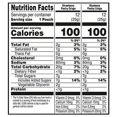 Brand new ✔️ Chips Special K Variety Pack Pastry Crisps, Strawberry/Blueberry, 0.88 Oz., 60/Pack (3800022083) 🔔 8 Brand new ✔️ Chips Special K Variety Pack Pastry Crisps, Strawberry/Blueberry, 0.88 Oz., 60/Pack (3800022083) 🔔 - Image 6