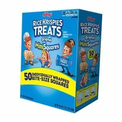 Hot Sale 👏 Snacks Rice Krispies Treats Sweets, Marshmallow, 0.39 Oz., 50/Box (KEE12346) 😍