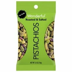 Best reviews of 🛒 Dried Fruit, Nuts & Trail Mix Wonderful® Pistachios Dry Roasted & Salted Wonderful Pistachios 2.5 Ounce Bags, No Shell, Box Of 8 (PAR070146A25M) ❤️