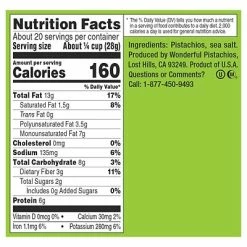 Best reviews of 🛒 Dried Fruit, Nuts & Trail Mix Wonderful® Pistachios Dry Roasted & Salted Wonderful Pistachios 2.5 Ounce Bags, No Shell, Box Of 8 (PAR070146A25M) ❤️ -Granola Bars Online Shop unnamed file 893