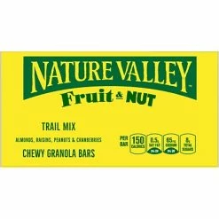 New 🔔 Snack Bars Nature Valley Chewy Trail Mix Bars, Fruit & Nut, 1.2 Oz., 16/Box (1512) 🔥