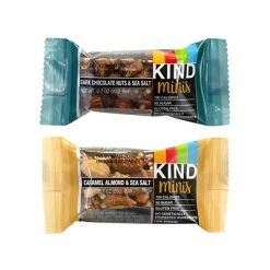 Best reviews of 🌟 Snack Bars KIND Minis Dark Chocolate Nuts & Sea Salt And Caramel Almond & Sea Salt Variety, 0.7 Oz, 32 Count (220-00799) ⌛ -Granola Bars Online Shop unnamed file 95