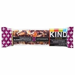 Best Sale 👍 Snack Bars KIND Plus Nutrition Boost Bars, Pomegranate Blueberry Pistachio Plus Antioxidants, Snack Bar, 1.4 Oz (17221) 🤩