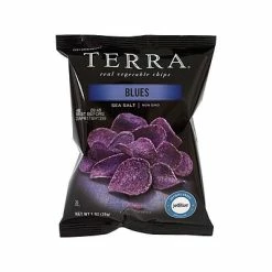 Best Sale 👍 Crackers Terra Blues Chips, Sea Salt, 1 Oz., 24/Box (209-02474) ✨